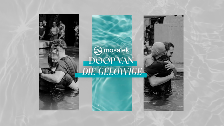 Doop van die Gelowige 2 November 2025 / Baptism of the believer - 2 November 2025 logo