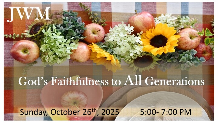 JWM- God's Faithfulness to All Generations logo