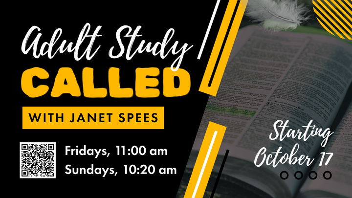 Adult Study: Called (Same Class Friday & Sunday Mornings) logo