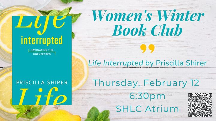 Women Connect Winter Book Club logo