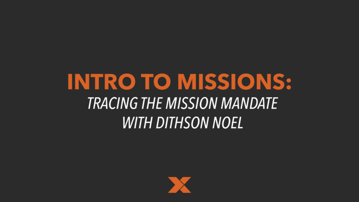 Wednesday Nights | Intro to Missions: Tracing the Mission Mandate  logo