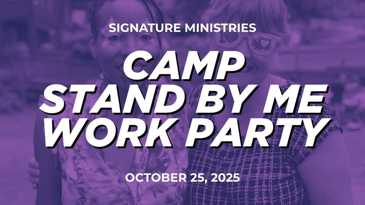 Camp Stand By Me Work Party logo