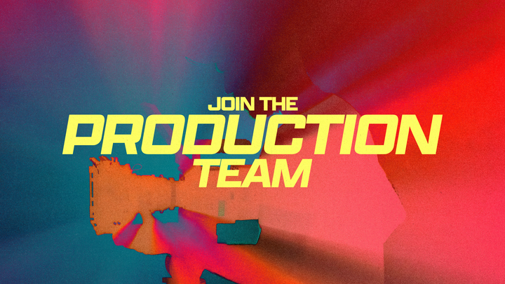 Join our Production Team! logo