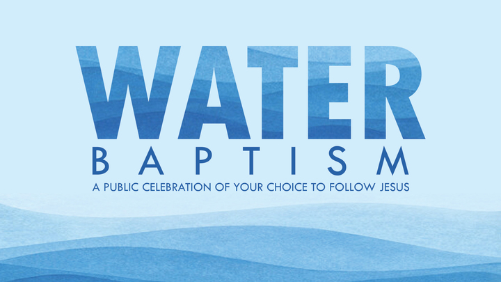 2026 Water Baptisms logo