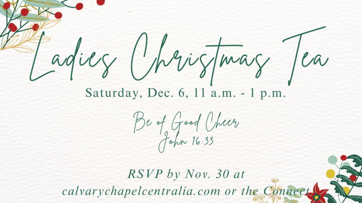 Ladies Christmas Tea logo