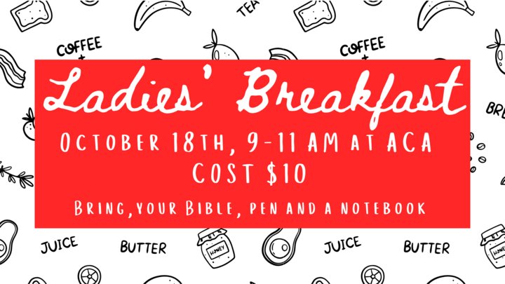 Ladies' Breakfast October 18th, 2025 logo