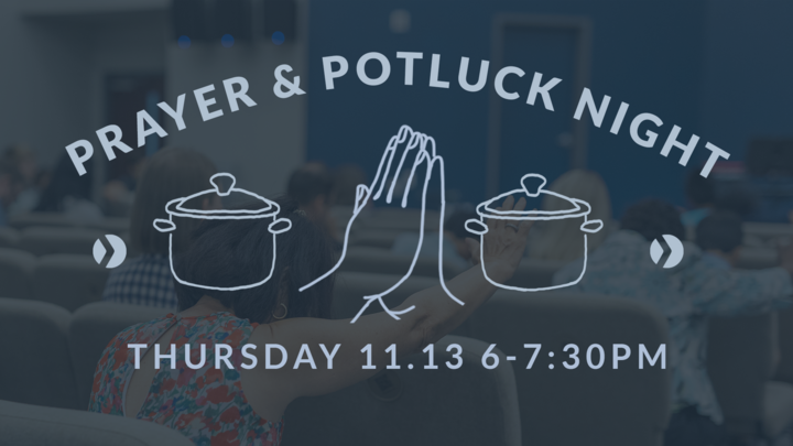 Prayer and Potluck Night logo