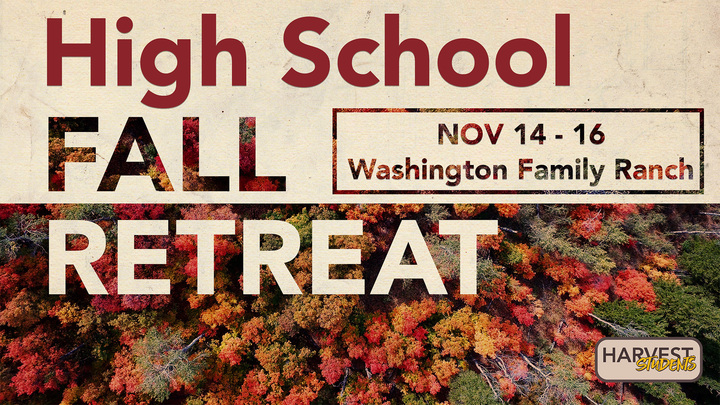 2025 High School Fall Retreat logo