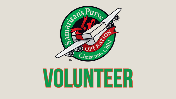 Operation Christmas Child Drop-Off Volunteer logo