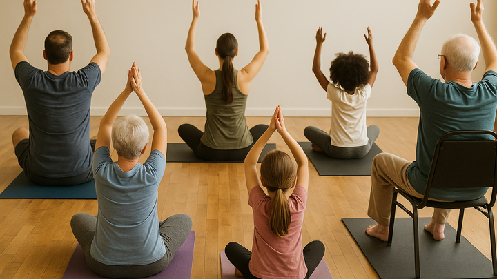 Sunday Morning Yoga Sessions  logo