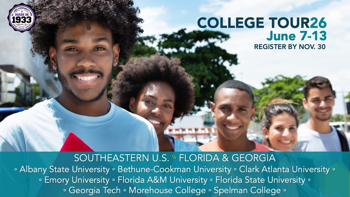 College Tour26 - June 7-13, 2026 logo