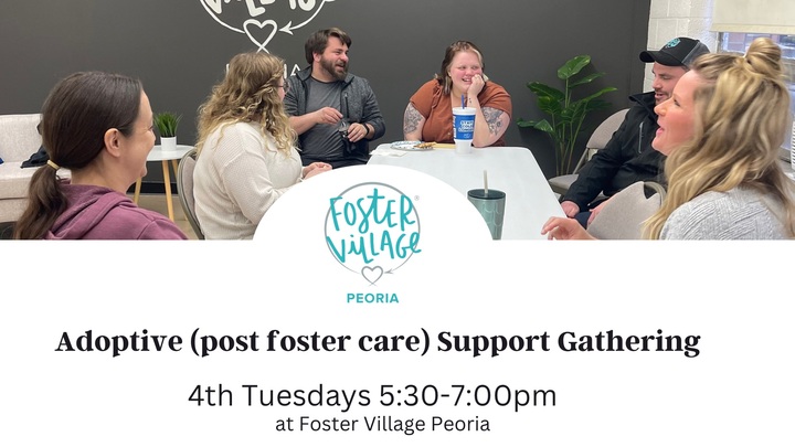 Adoptive (post foster care) Support Group (Oct 2025)- Peoria Location! logo