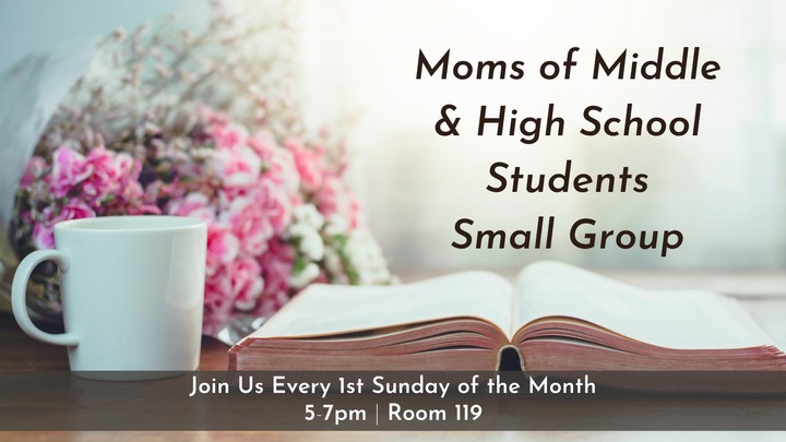Moms of Middle & High Schoolers Small Group logo