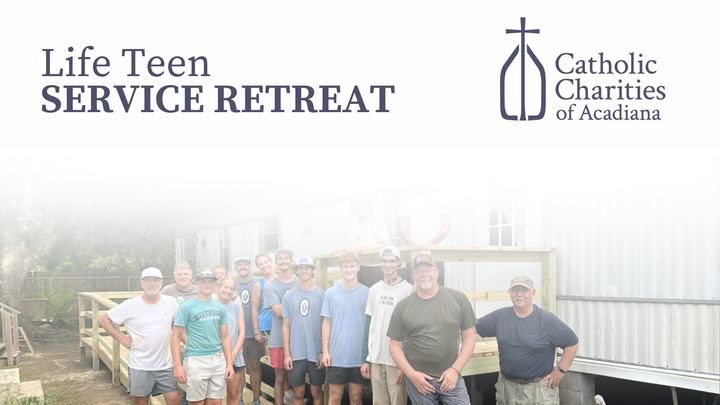 2025 Life Teen Service Retreat logo