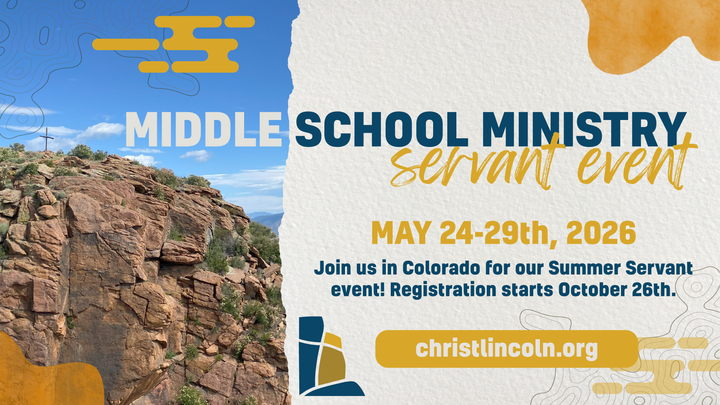 MSM Summer Servant Event 2026 - Lutheran Valley Retreat, Colorado logo