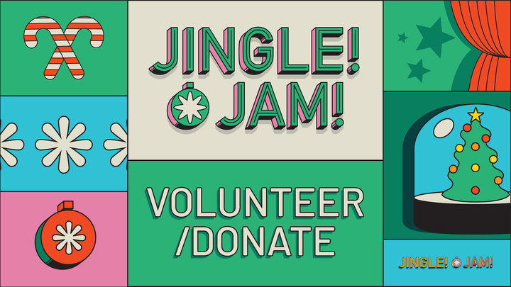 Jingle Jam! - Volunteer / Donation Signup logo