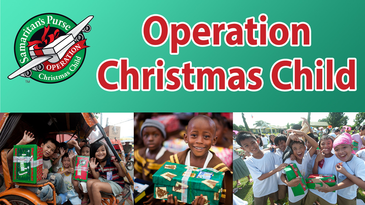 Operation Christmas Child Shoeboxes logo