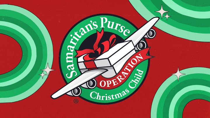 Operation Christmas Child Shoebox Sunday Volunteers logo