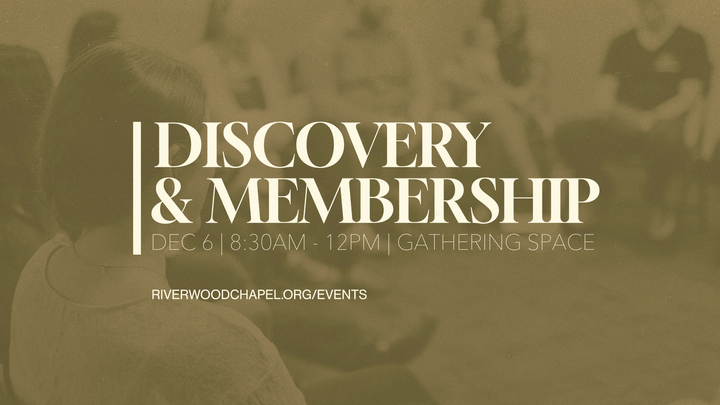 Saturday Discovery & Membership Class: December 6 logo