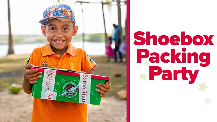 Operation Christmas Child Shoebox Packing Party logo
