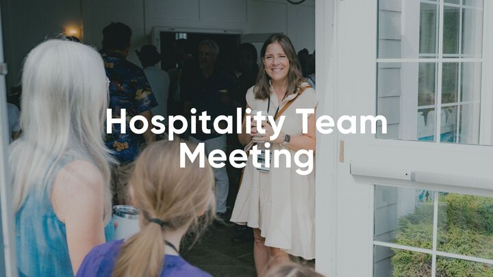 Hospitality Team Meeting logo