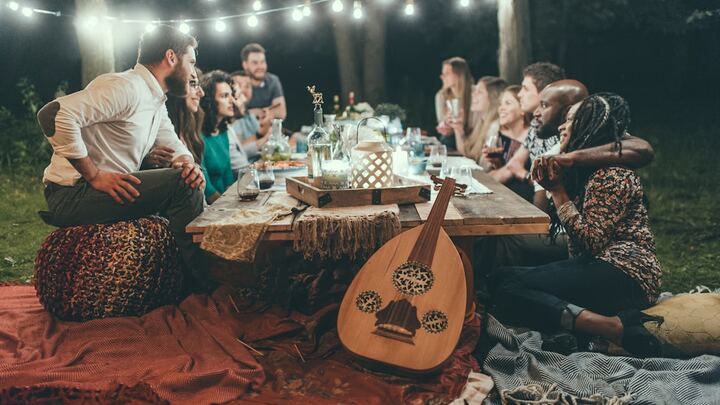 Young Married Couple's Fellowship Dinner logo