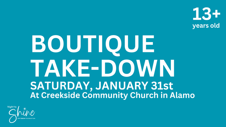 Boutique Take-Down - Saturday logo