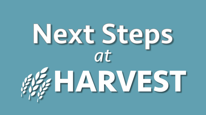 Next Steps at Harvest October 12, 2025 logo