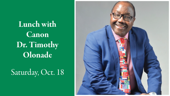 Lunch with Dr. Timothy Oloande logo