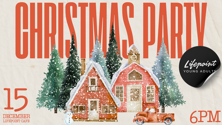Young Adults Christmas Party logo