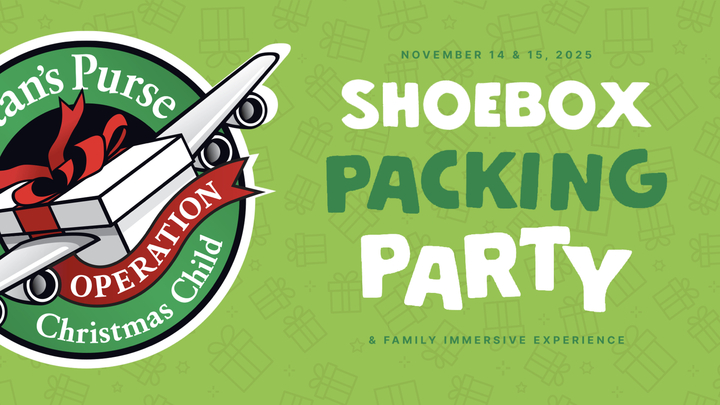 Operation Christmas Child Shoebox Packing Party logo