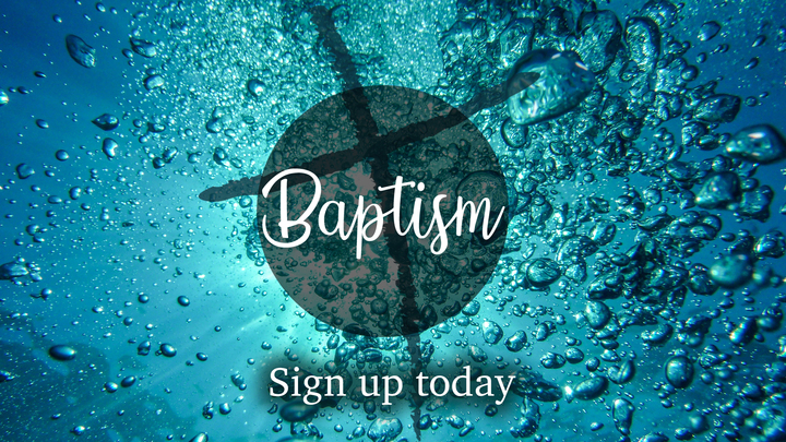 Baptism Signup logo