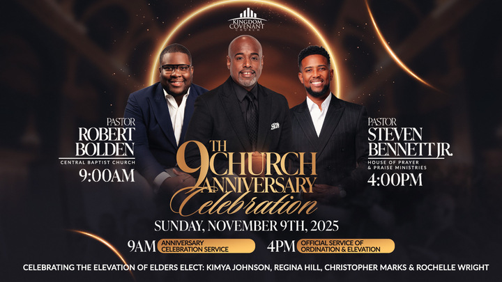 9th Church Anniversary Celebration logo