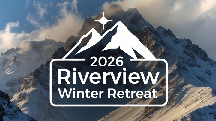 6-12th Grade Riverview Winter Retreat logo