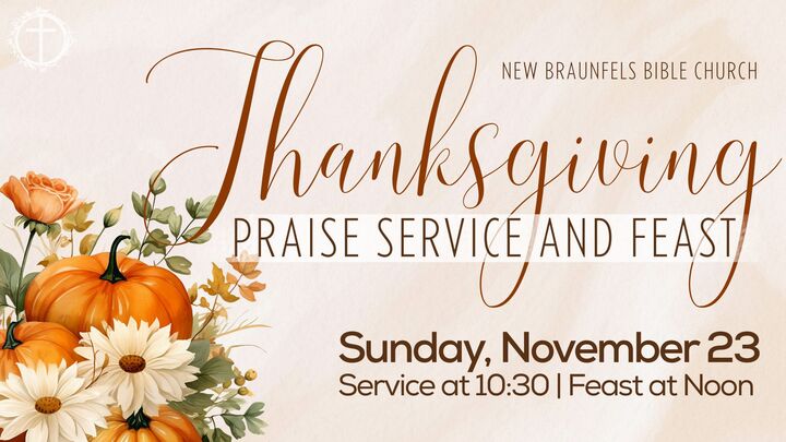Thanksgiving Praise Service and Feast logo