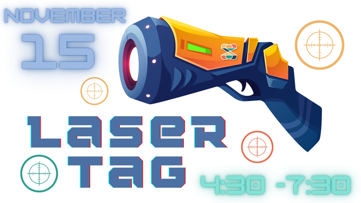 High School Laser Tag Event logo
