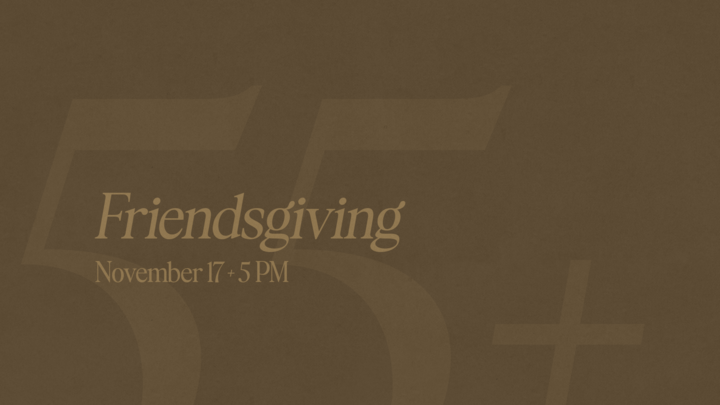 Friendsgiving 55+ logo