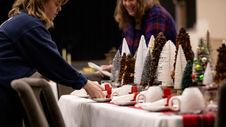 Host a table at the Women's Christmas Dessert logo