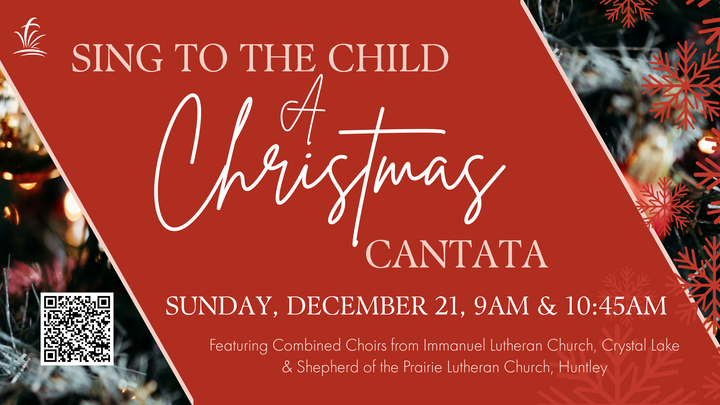 Christmas Cantata - During Both Services logo