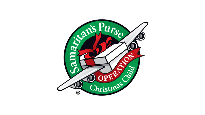 Operation Christmas Child- National Collection Week Volunteering logo