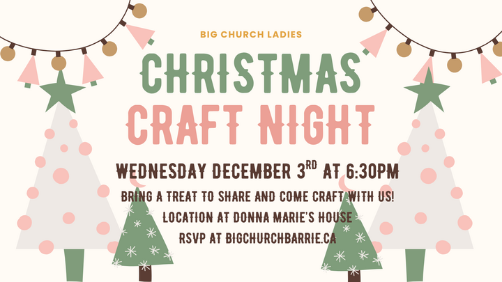 Ladies Christmas Craft Night logo