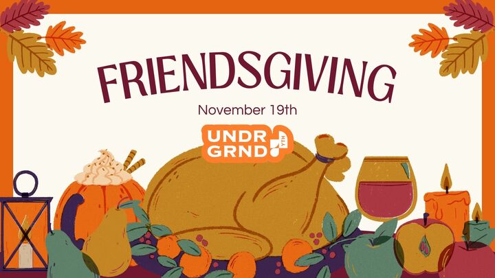 UNDR GRND Friendsgiving logo