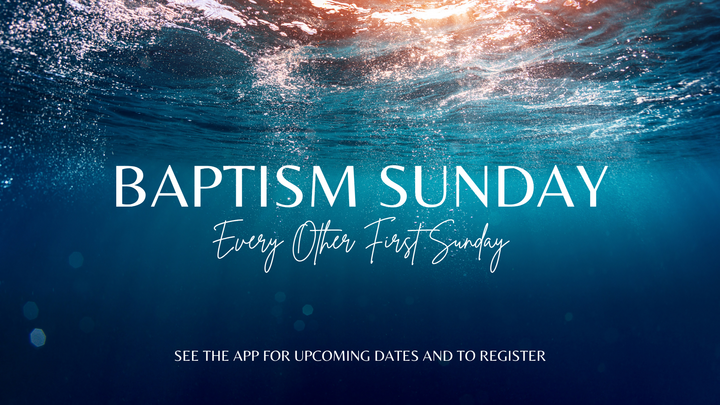 Baptism Sign Up logo