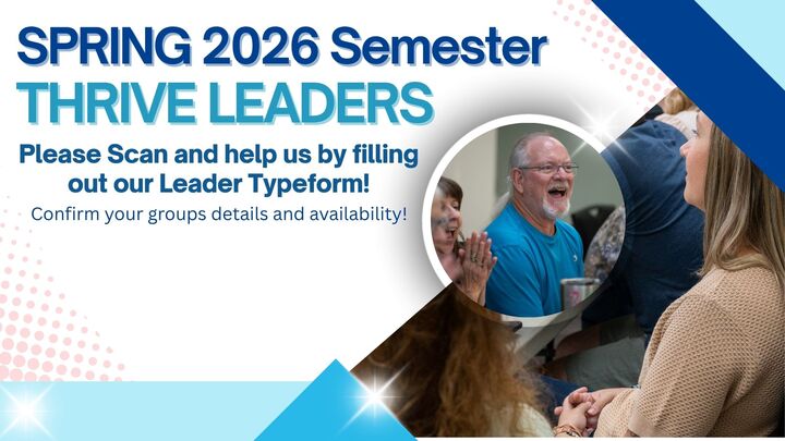 THRIVE Leaders : Spring 2026 Registration logo