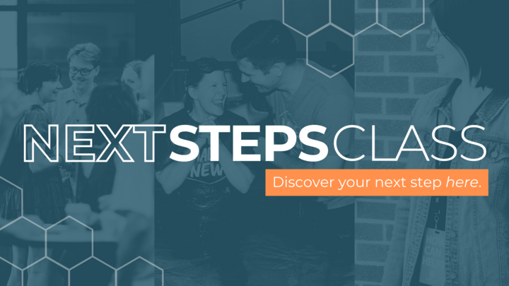 Next Steps Class (Sunday Option, Meal Included) logo