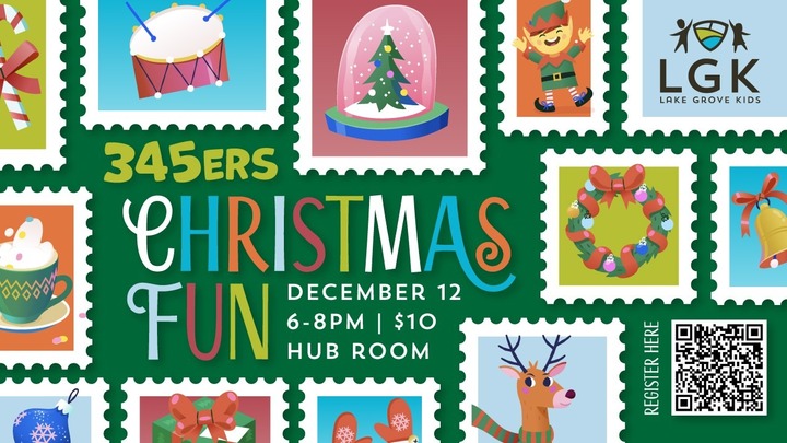 345ers Christmas Fun logo