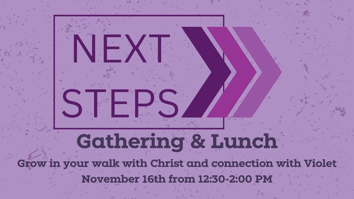 NEXT STEPS Gathering & Lunch logo