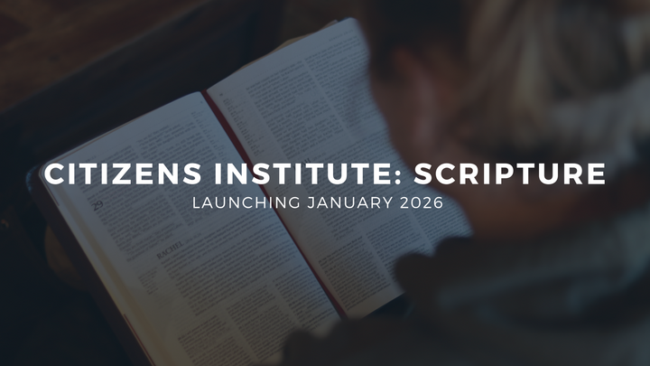 Citizens Institute - Core Class II - Scripture - Spring 2026 logo