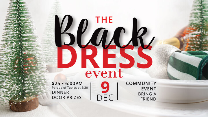 The Black Dress Event logo