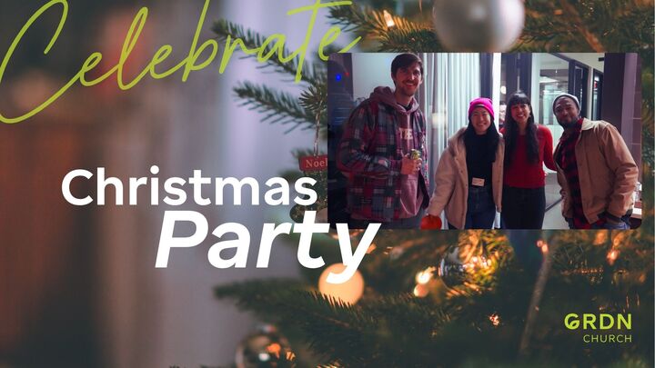 Garden Church Christmas Party! logo